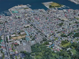 Hakodate City, Japan (2022) 3D Model