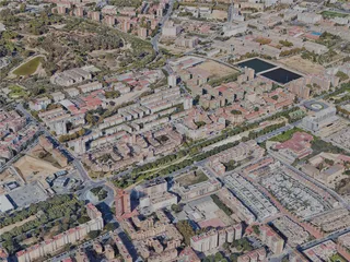 Huelva City, Spain (2023) 3D Model