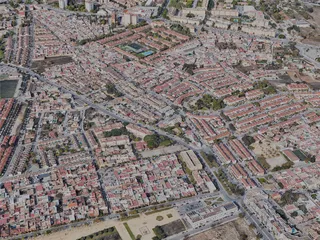 Jerez de la Frontera City, Spain (2023) 3D Model