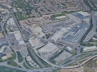 Luton City, UK (2022) 3D Model