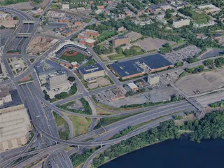 Hartford City, CT, USA (2024) 3D Model