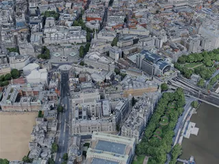 London City, UK (2024) 3D Model