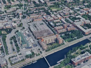 Montreal City, QC, Canada (2024) 3D Model