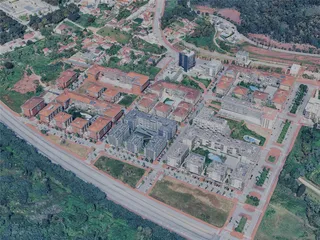 Coimbra City, Portugal (2024) 3D Model