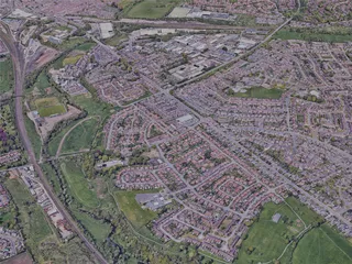 Carlisle City, UK (2023) 3D Model