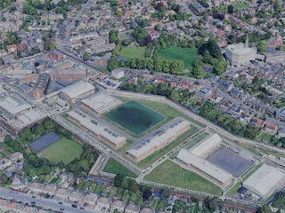 Chelmsford City, UK (2024) 3D Model