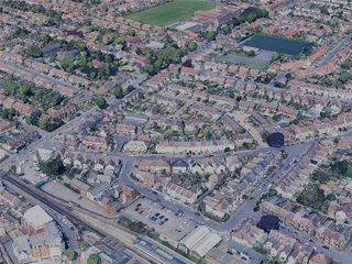 Worthing City, UK (2024) 3D Model