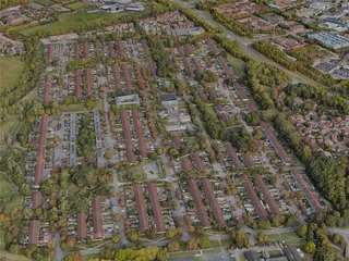 Milton Keynes City, UK (2022) 3D Model