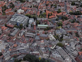 Norwich City, UK (2022) 3D Model