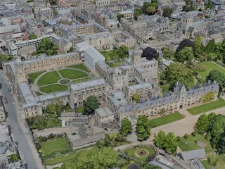 Oxford City, UK (2023) 3D Model