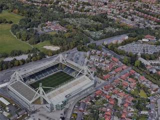 Preston City, UK (2022) 3D Model