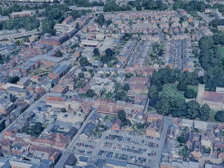 Salisbury City, UK (2024) 3D Model