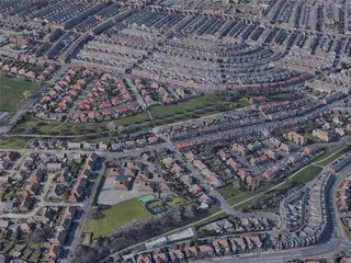 Sunderland City, UK (2022) 3D Model