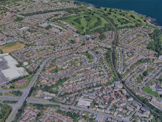 Bangor City, UK (2024) 3D Model