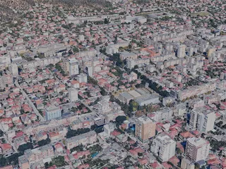 Elbasan City, Albania (2024) 3D Model