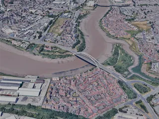 Newport City, UK (2023) 3D Model