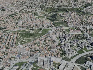 Pristina City, Kosovo (2022) 3D Model