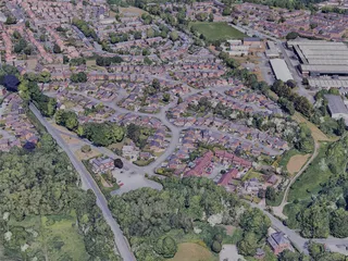 Wrexham City, UK (2023) 3D Model