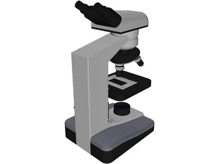 Microscope 3D Model