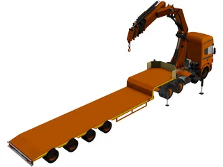 Scania Truck 3D Model