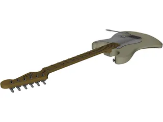 Fender YJM Nylon Stratocaster (1996) 3D Model