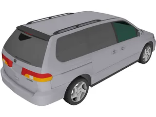 Honda Odyssey (2001) 3D Model