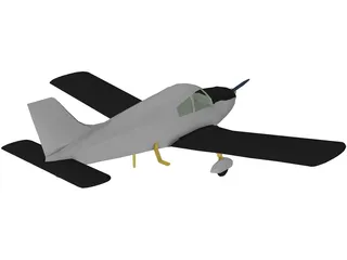 Socata TB-20 3D Model