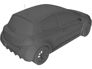 Renault Clio (2010) 3D Model