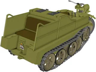 Sd Kfz 2 NSU 3D Model
