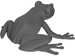 Frog 3D Model