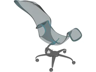 Chair Transparent Future 3D Model