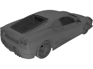Ferrari F430 Scuderia 3D Model