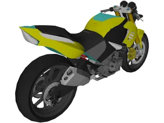 Honda Tiger Revo 200 3D Model