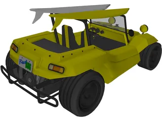 Buggy Brazil 3D Model