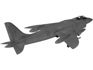 Hawker Siddeley P.1154 Royal Navy 3D Model