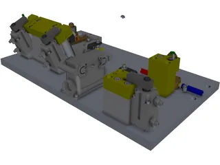 Weld Fixture 3D Model