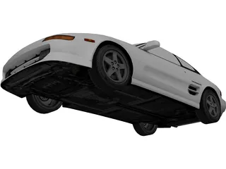 Toyota MR2 GT-S 3D Model