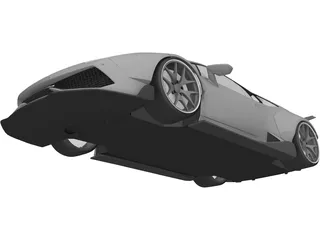 Lamborghini Huracan (2017) 3D Model