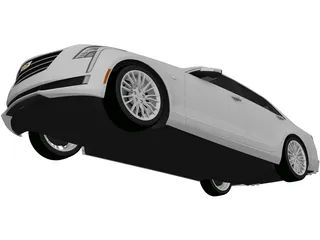 Cadillac CT6 (2016) 3D Model