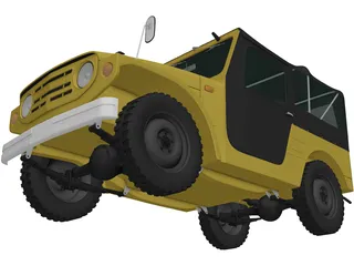 Suzuki Jimny (1970) 3D Model