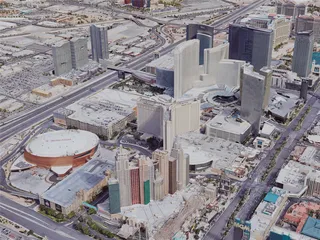 Las Vegas City 3D Model - 3DCADBrowser