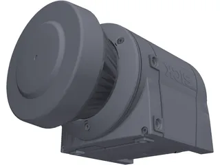 SICK LMS153 Lidar 3D Model