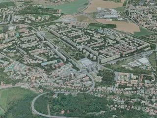 Praha-Kbely Airport, Czechia (2021) 3D Model