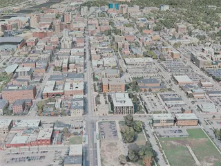 Grand Rapids City, USA (2021) 3D Model