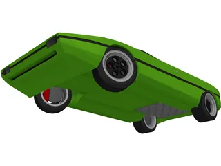 Lamborghini Bravo (1974) 3D Model