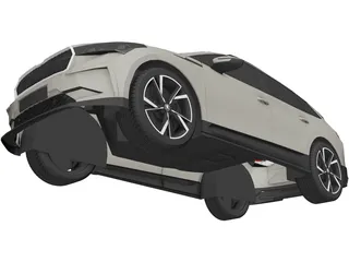 Skoda Enyaq iV (2022) 3D Model
