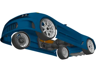 Concept Car Mystic Phantasy 3D Model