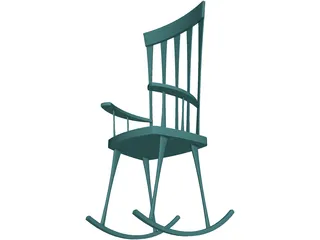 Rocking Chair 3D Model