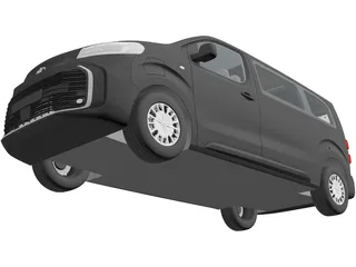 Toyota ProACE Verso Electric (2024) 3D Model