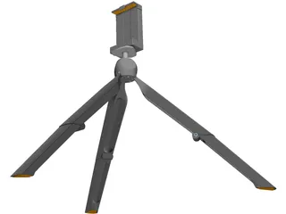 Smartphone Tripod 3D Model